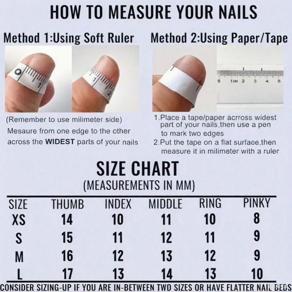 (USA) 4-7  Customized Bundle Nails Picked In Liveroom