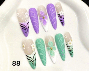 (USA) 4-7  Customized Bundle Nails Picked In Liveroom