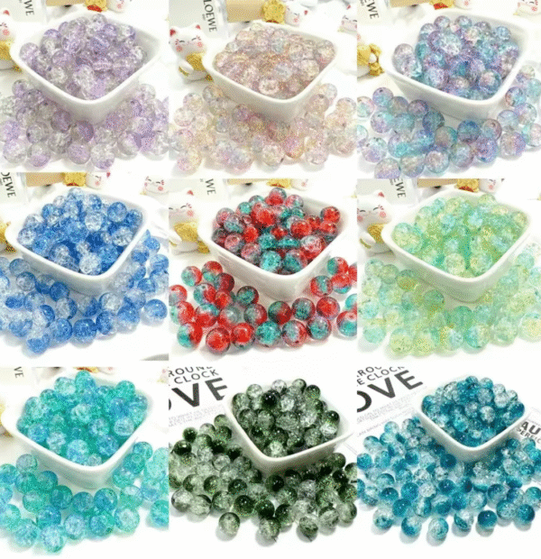 0ccf1d3d-1876-42a4-9fc6-c8cc96282db6 DIY Glass Beads mixed fun Bags --Open in Live --for Bracelet Jewelry Craft DIY