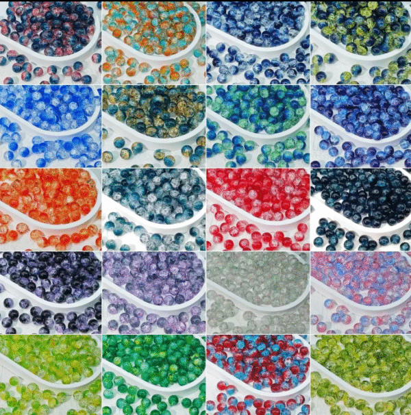 4b7b13dc-0030-4f93-b6d3-7ace991ae000 DIY Glass Beads mixed fun Bags --Open in Live --for Bracelet Jewelry Craft DIY